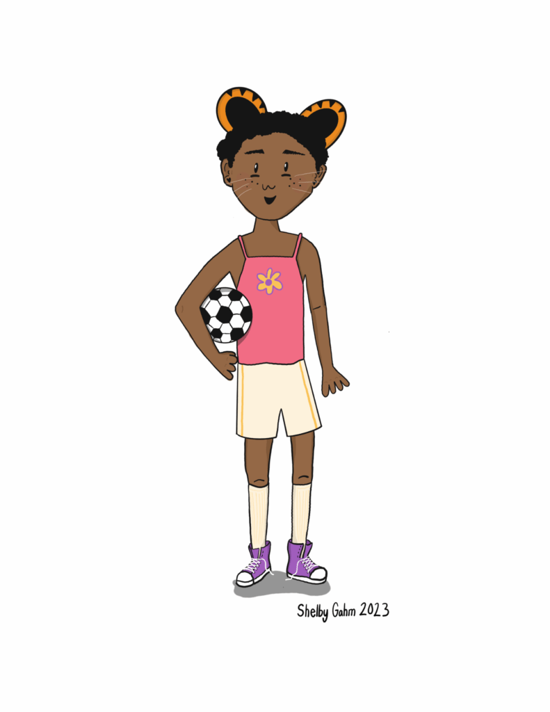 kid with soccer ball